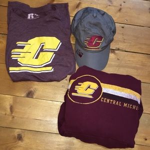 Bundle of CMU Gear!❤️💛